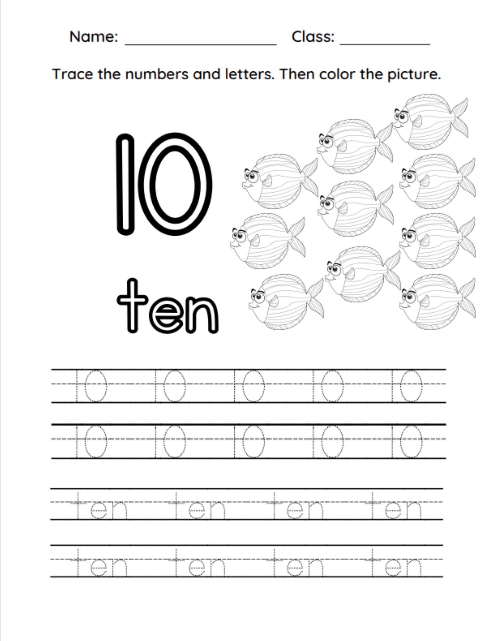 11 Printable Trace The Numbers And Words 0 10 Math Worksheet Preschool Kindergarten Phonics Etsy 11 Printable Trace The Numbers And Words 0 10 Math Worksheet Preschool Kindergarten Phonics Etsy