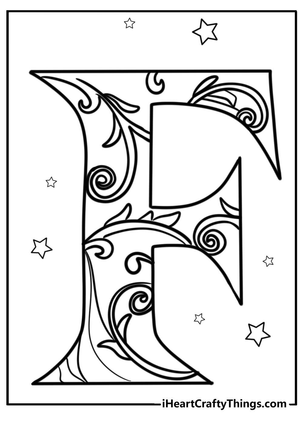 15 Letter F Coloring Pages Printable Free PDF Designs 15 Letter F Coloring Pages Printable Free PDF Designs