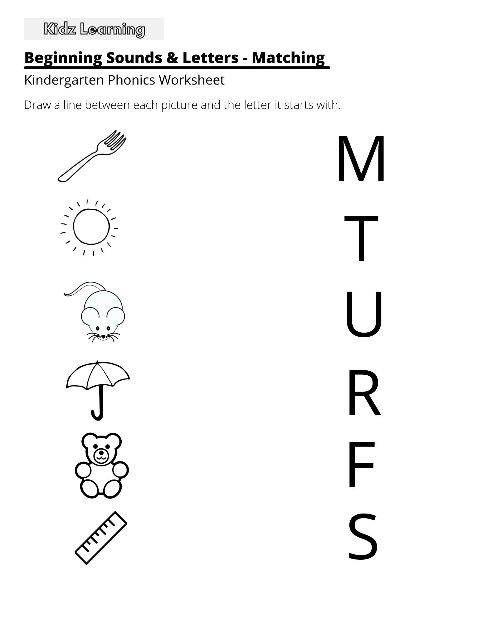 15 Printable Beginning Sounds Worksheets Preschool 1st Grade Phonics And Literacy Etsy Customize 76 Kindergarten Beginning Sounds Worksheets Templates Online Canva