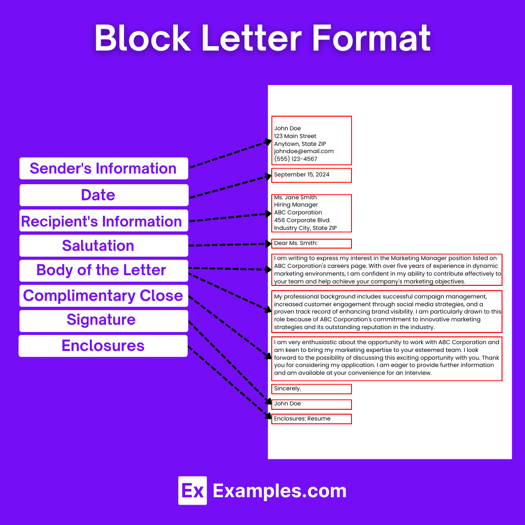 19 Block Letter Examples To Download