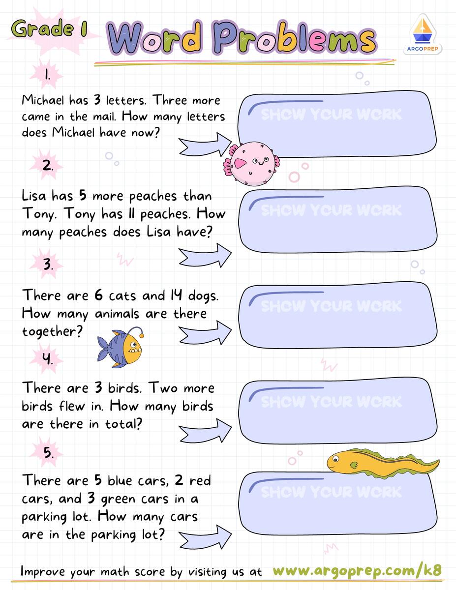1st Grade Number Patterns Word Problems Worksheets For Free ArgoPrep 1st Grade Number Patterns Word Problems Worksheets For Free ArgoPrep