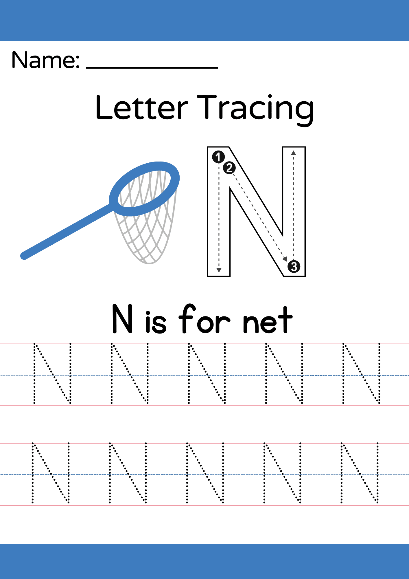 26 Printable Capital Letters Tracing Worksheets A To Z For Free 26 Printable Capital Letters Tracing Worksheets A To Z For Free