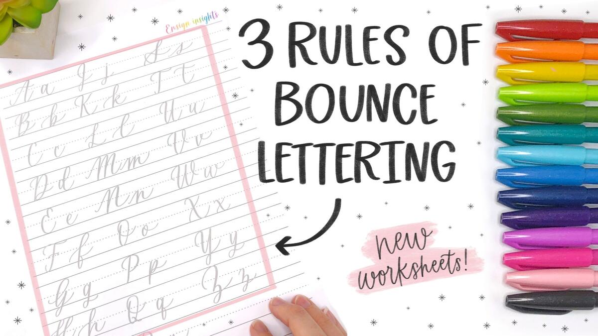 3 Rules Of Bounce Lettering For Beginners Ensign Insights 3 Rules Of Bounce Lettering For Beginners Ensign Insights
