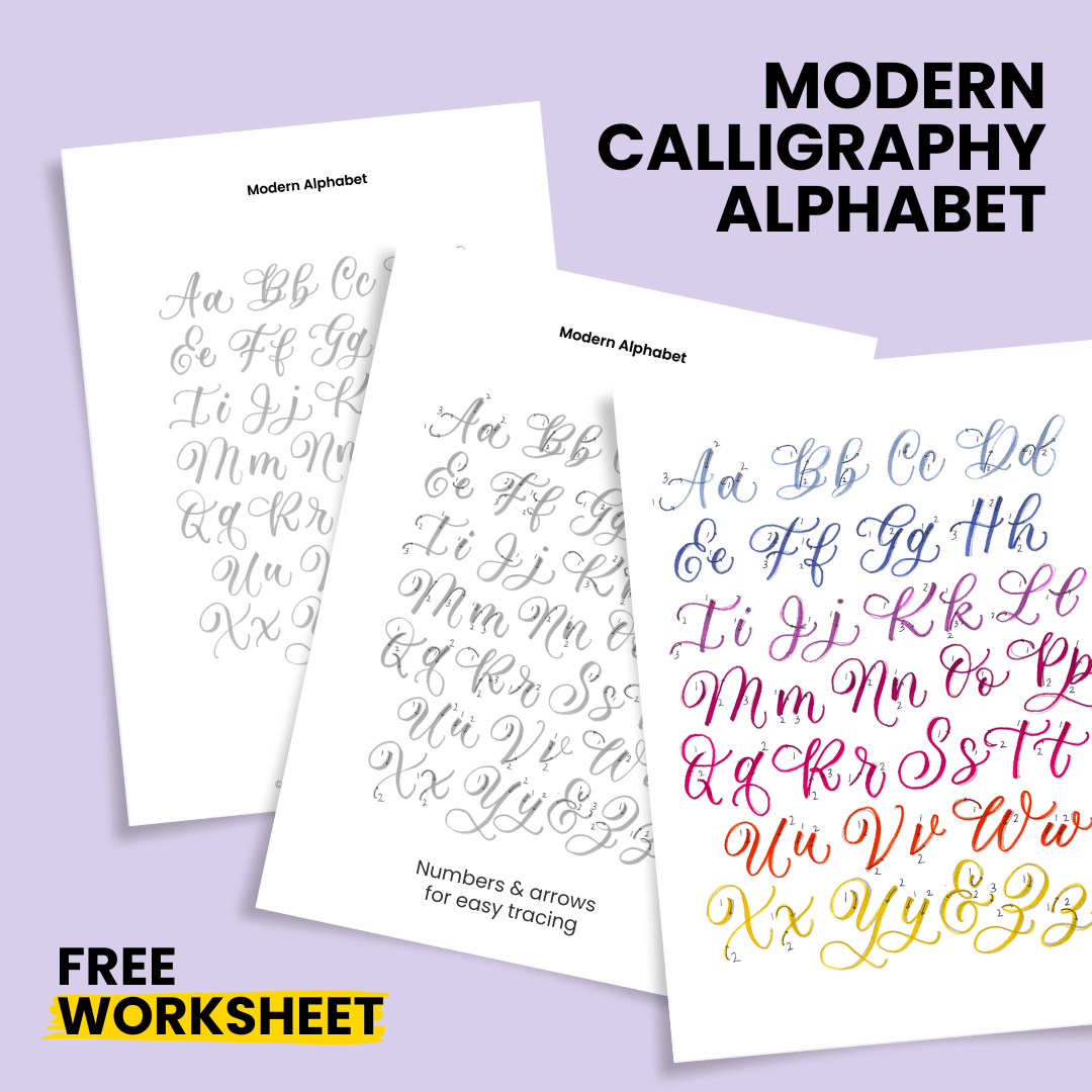 60 A Z Calligraphy Alphabet Examples Free Worksheets Loveleigh Loops 60 A Z Calligraphy Alphabet Examples Free Worksheets Loveleigh Loops