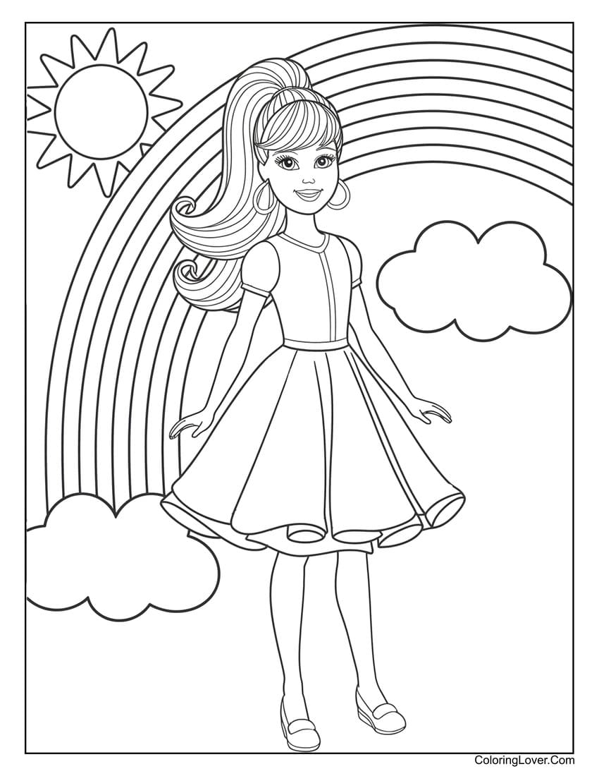 66 Barbie Coloring Pages Free Printables For Girls 66 Barbie Coloring Pages Free Printables For Girls