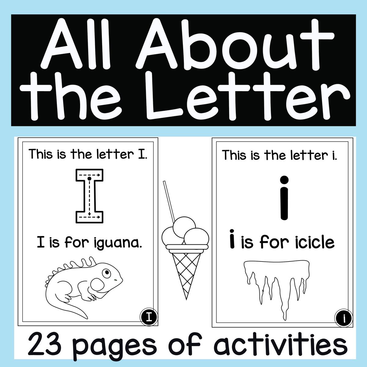 All About The Letter Ii Alphabet Practice Made By Teachers
