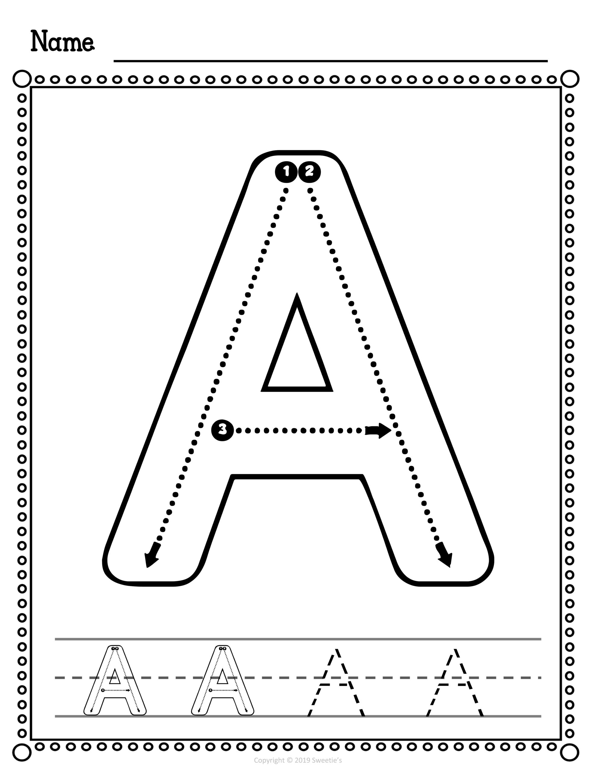 Alphabet And Number Worksheets Correct Letter Formation Classful Alphabet Letter Tracing Worksheets To Learn Letter Formation