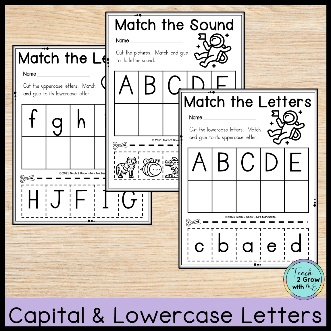 Alphabet Cut And Paste Letter Recognition And Beginning Letter Sounds Match Made By Teachers Alphabet Cut And Paste Letter Recognition And Beginning Letter Sounds Match Made By Teachers