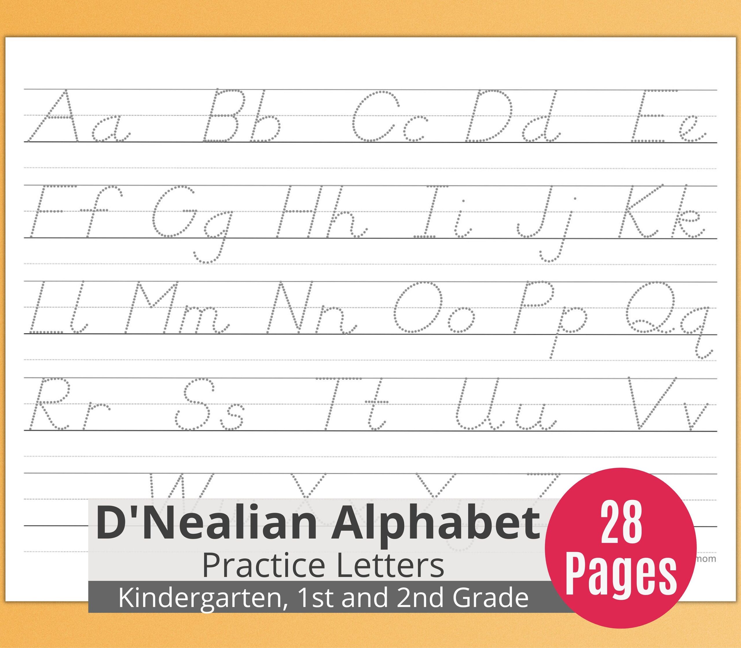 Alphabet Handwriting Practice For Kids Printable Letter Tracing Worksheets Handwriting Practice For Kids Landscape Oriented D Nealian Etsy Alphabet Handwriting Practice For Kids Printable Letter Tracing Worksheets Handwriting Practice For Kids Landscape Oriented D Nealian Etsy