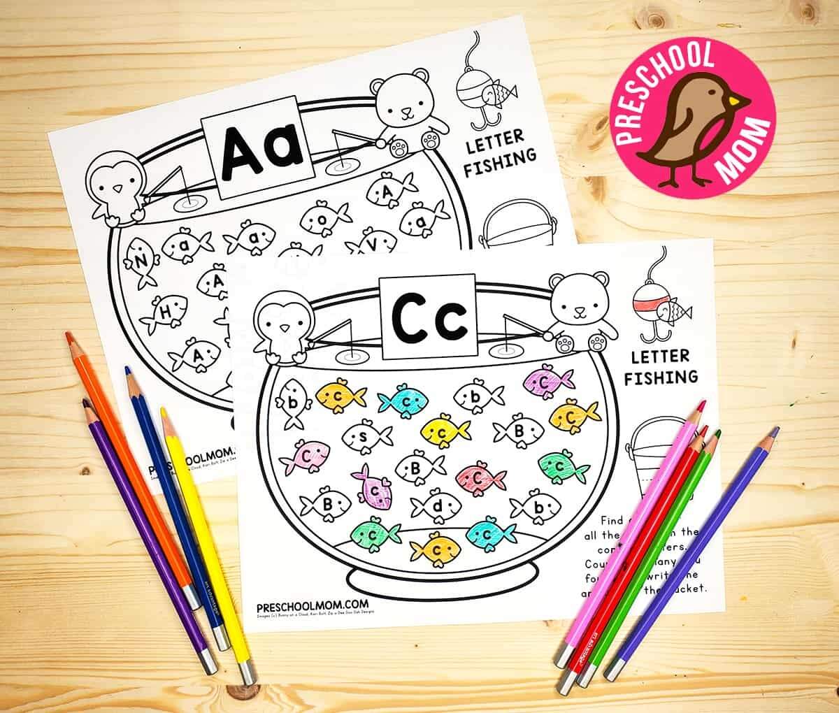 Alphabet Letter Recognition Worksheets Preschool Mom Find Alphabet Recognition Worksheets Made By Teachers