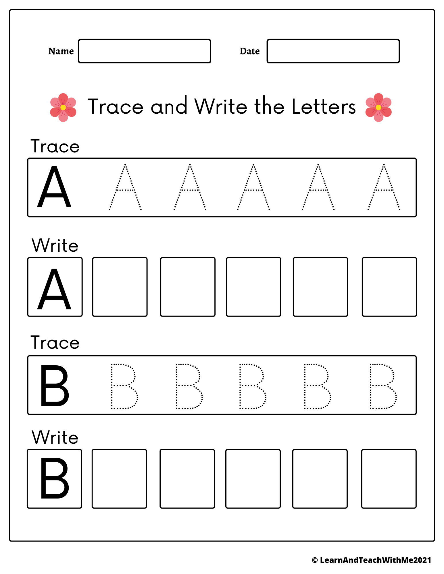 Free Printable Lowercase Alphabet Letters Tracing Worksheet