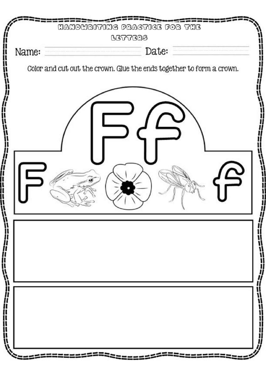 Alphabet Tracing Cards Handwriting Practice For Letter F Made By Teachers Letter F Lowercase Cute Children Colorful Stock Vector Royalty Free 1720298311 Shutterstock