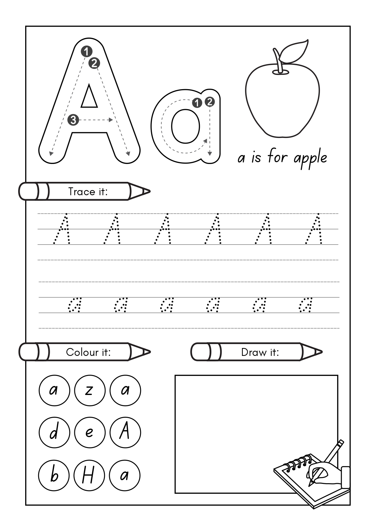 Alphabet Worksheets Handwriting Practice Writing Letters Tracing Made By Teachers Customize 1 185 Alphabet Worksheet Templates Online Canva