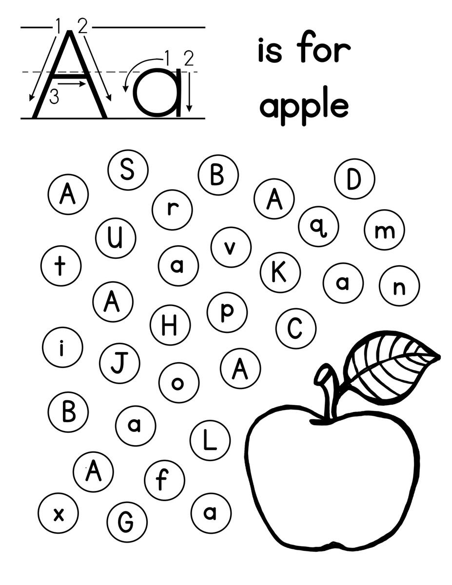 Alphabets Trace Find And Color Eduflakes Alphabets Trace Find And Color Eduflakes