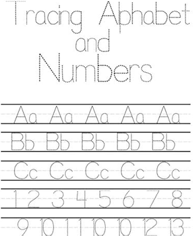 Tracing Alphabet Letters Printable Handwriting Worksheets Free Printables Lettering SVG Files Tools Apps
