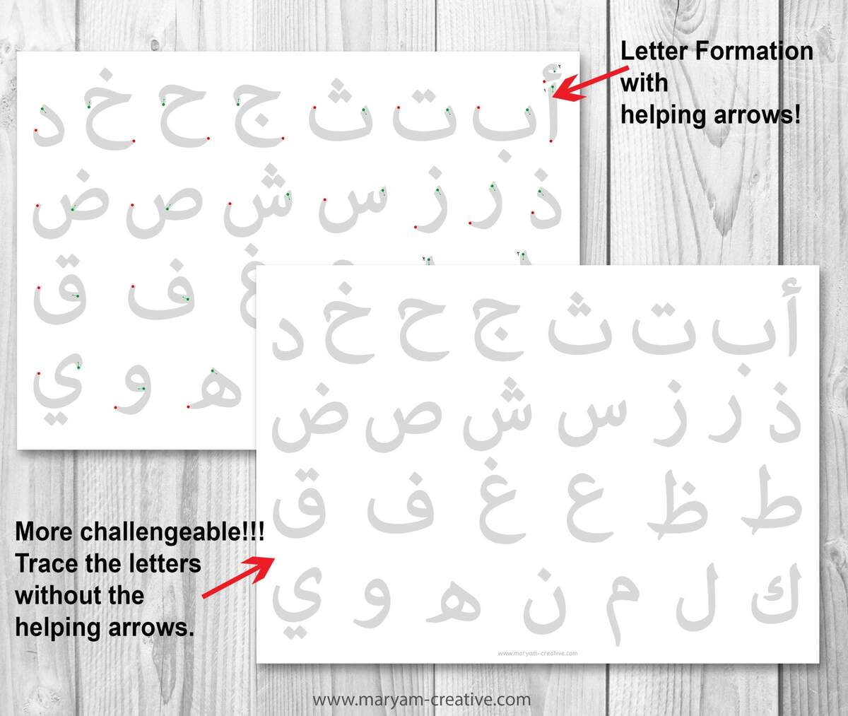 Arabic Alphabet Handwriting Practice Pages Literacy Printable Instant Download Etsy Arabic Alphabet Handwriting Practice Pages Literacy Printable Instant Download Etsy