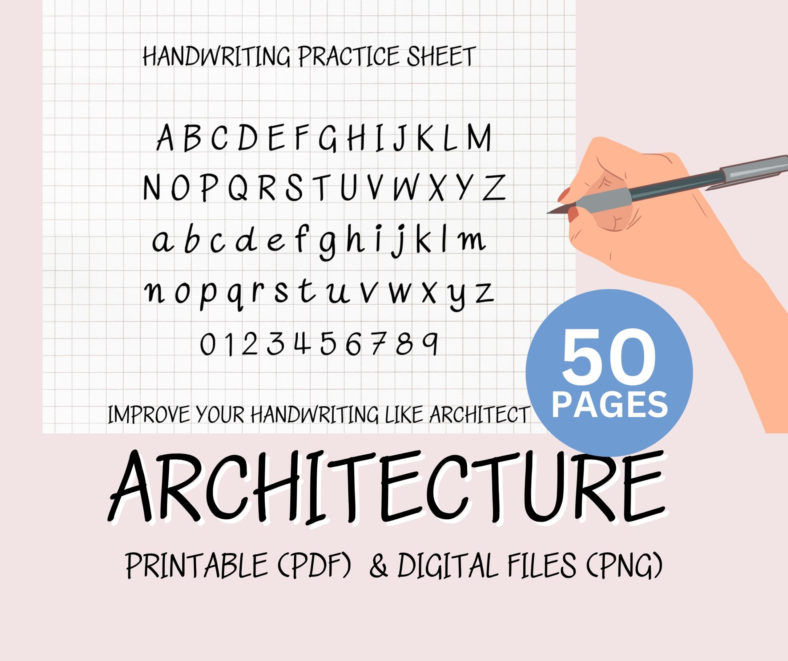 Free Hand Lettering Worksheets Lemon Thistle