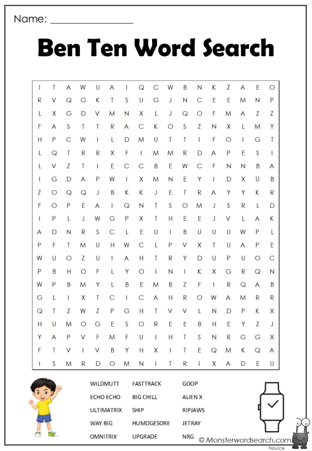26 Ben 10 Coloring Pages Free PDF Printables