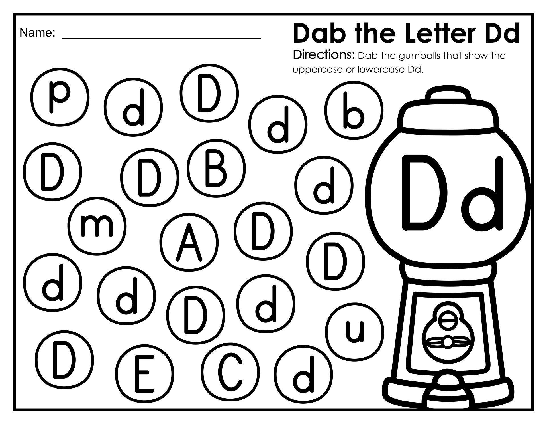 Bingo Dauber Dot Worksheets 10 Free PDF Printables Printablee Bingo Dauber Dot Worksheets 10 Free PDF Printables Printablee
