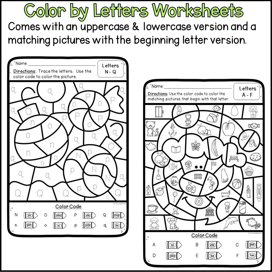 Christmas Color By Letter Christmas Coloring Pages Color By Code Made By Teachers Free Printable Color By Letter Christmas Worksheets The Artisan Life