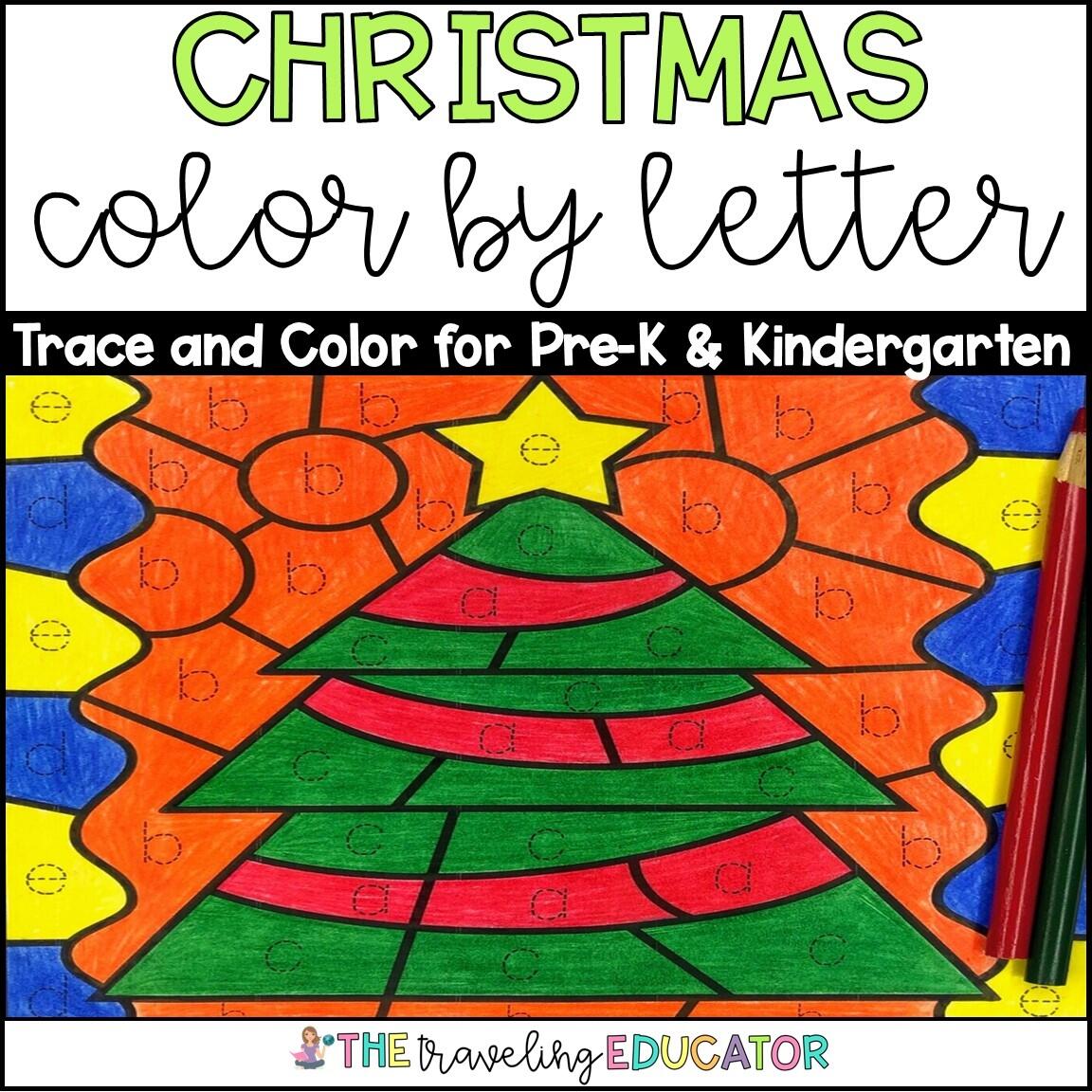 Christmas Color By Letter Christmas Coloring Pages Color By Code Made By Teachers Christmas Color By Letter Christmas Coloring Pages Color By Code Made By Teachers