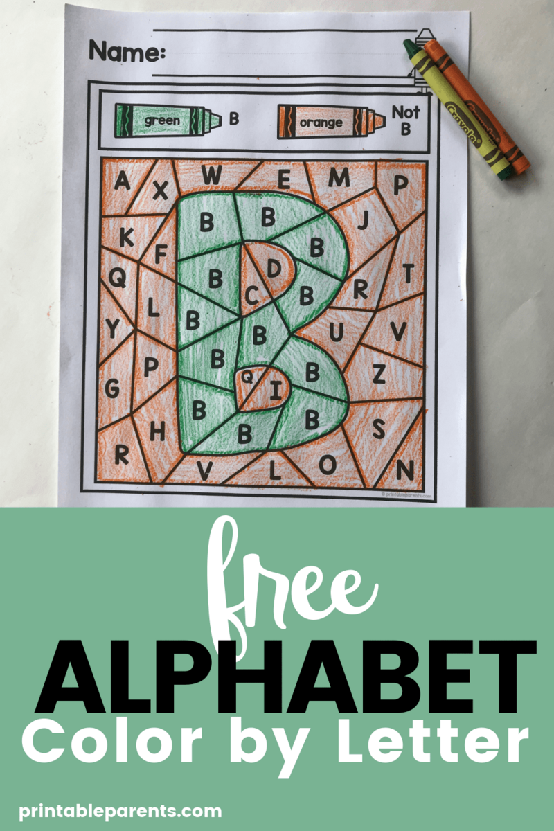 Color By Letter Worksheets Printable Parents Autumn Color By Letter Worksheet Free Printable Digital PDF