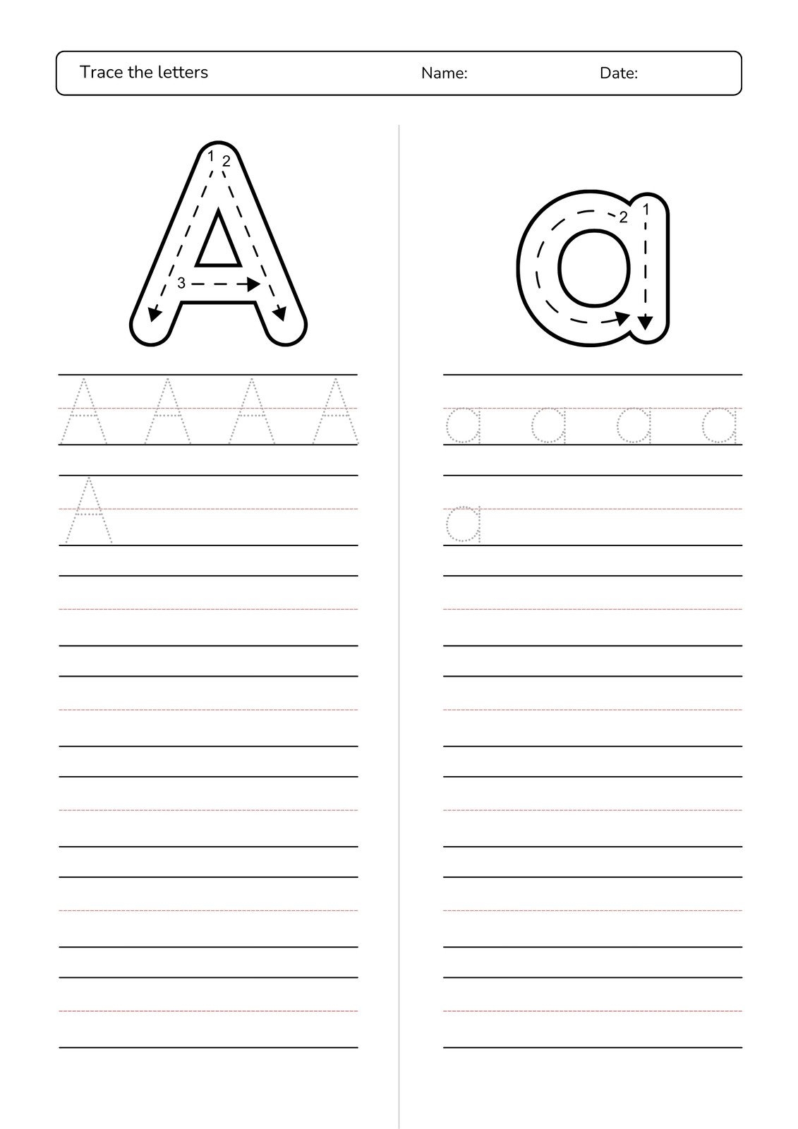 Customize 1 185 Alphabet Worksheet Templates Online Canva