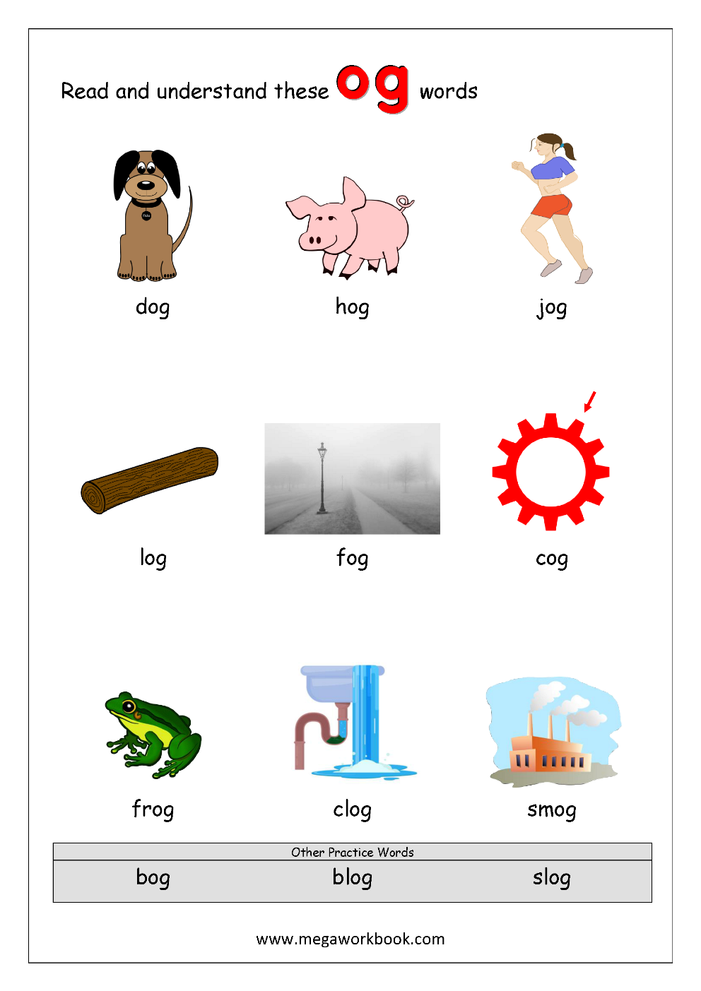 CVC Worksheets CVC Words For Kindergarten Word Family Worksheets CVC Words With Pictures MegaWorkbook CVC Worksheets CVC Words For Kindergarten Word Family Worksheets CVC Words With Pictures MegaWorkbook