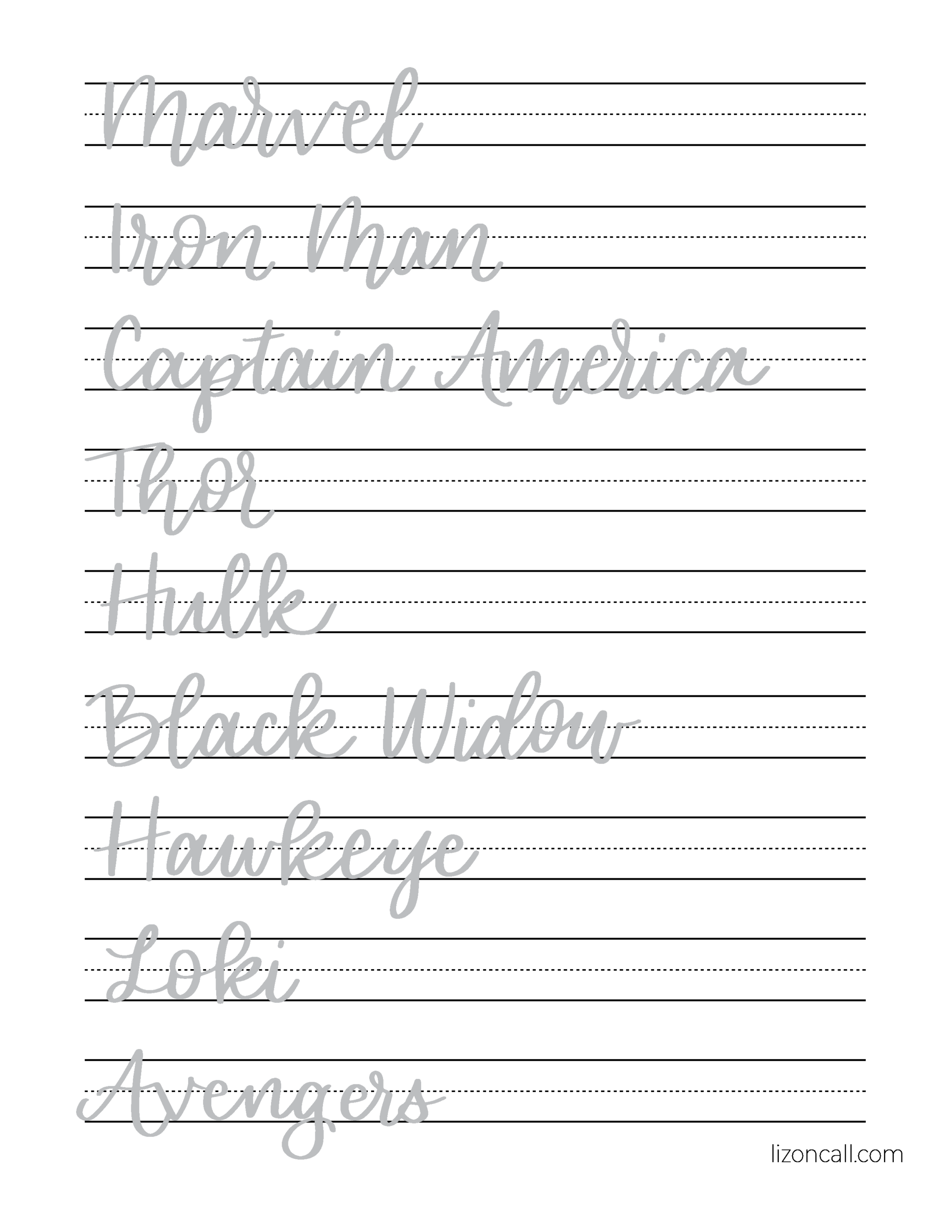 Disney Lettering Practice Sheets Disney Lettering Practice Sheets