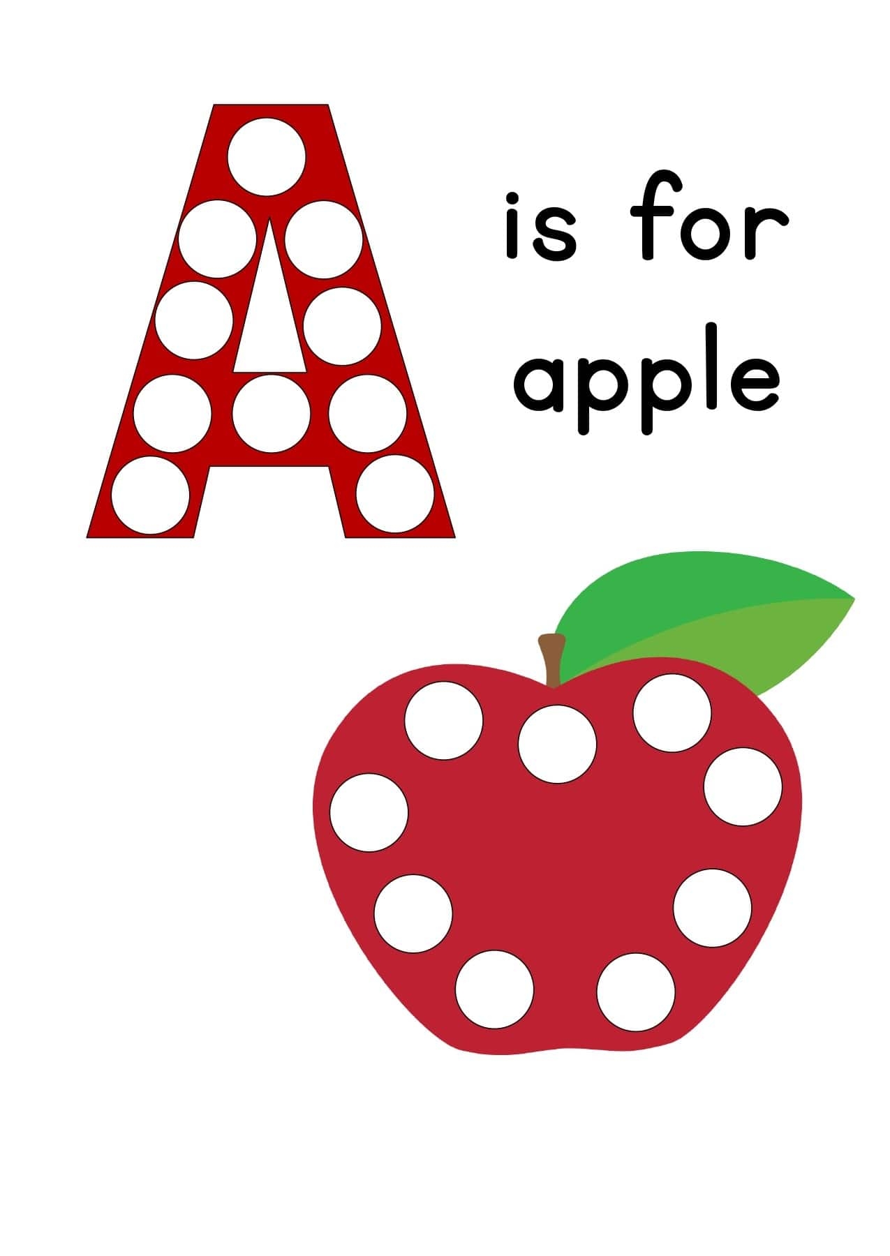 Do A Dot Printable Alphabet Letters BUNDLE CREATIVE LEARNING FOR KIDS Do A Dot Printable Alphabet Letters BUNDLE CREATIVE LEARNING FOR KIDS