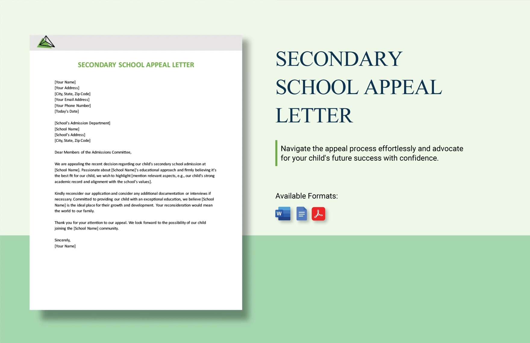 Editable Appeal Letter Templates In PDF To Download Editable Appeal Letter Templates In PDF To Download