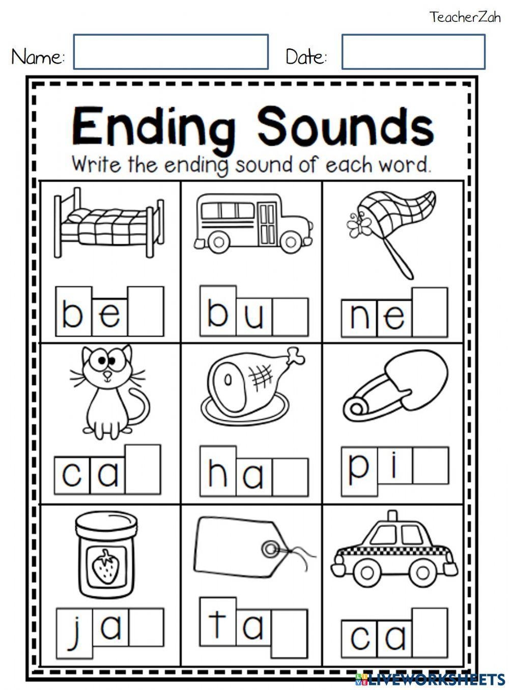 Ending Sound Worksheets Alphabet Worksheet Letter Sounds Worksheets Library Ending Sound Worksheets Alphabet Worksheet Letter Sounds Worksheets Library