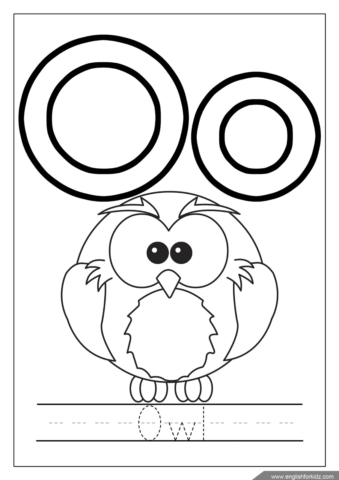 English For Kids Step By Step Letter O Worksheets Flash Cards Coloring Pages English For Kids Step By Step Letter O Worksheets Flash Cards Coloring Pages
