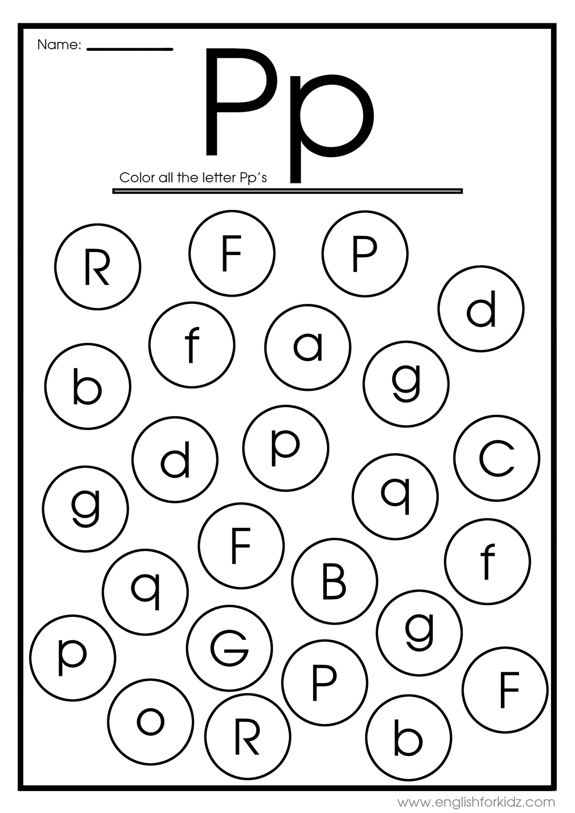 English For Kids Step By Step Letter P Worksheets Flash Cards Coloring Pages English For Kids Step By Step Letter P Worksheets Flash Cards Coloring Pages