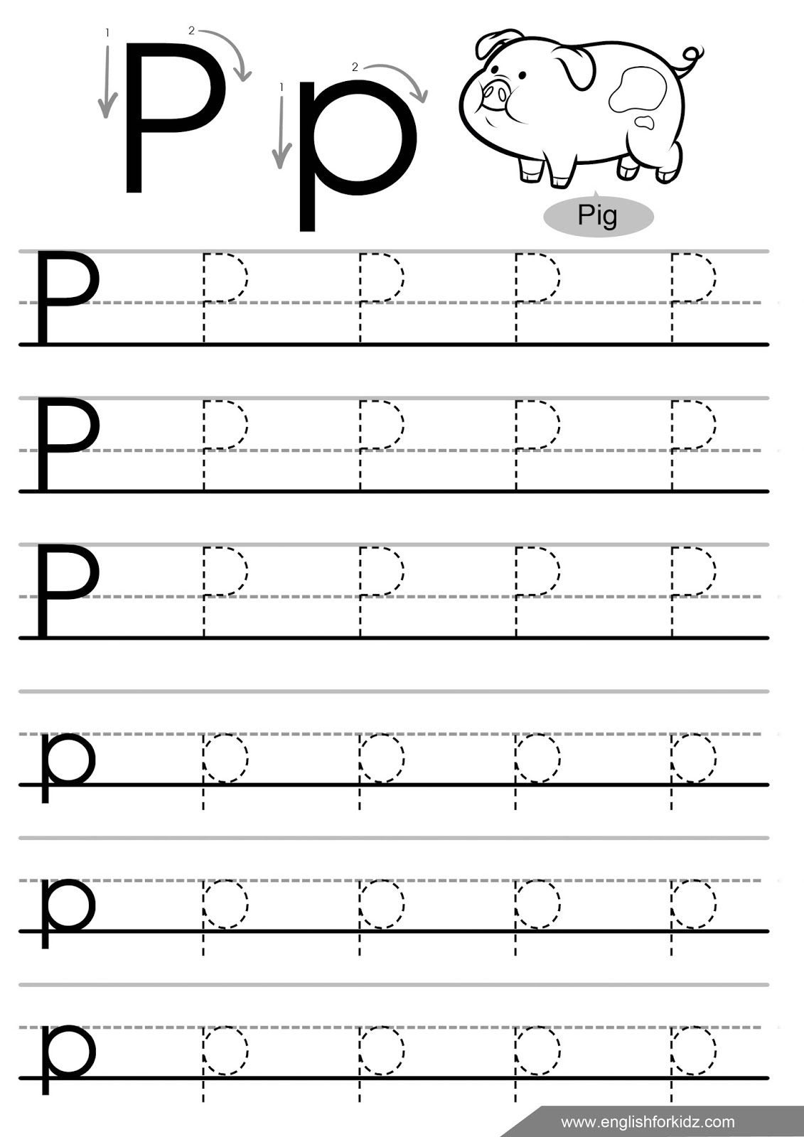 English For Kids Step By Step Letter P Worksheets Flash Cards Coloring Pages English For Kids Step By Step Letter P Worksheets Flash Cards Coloring Pages