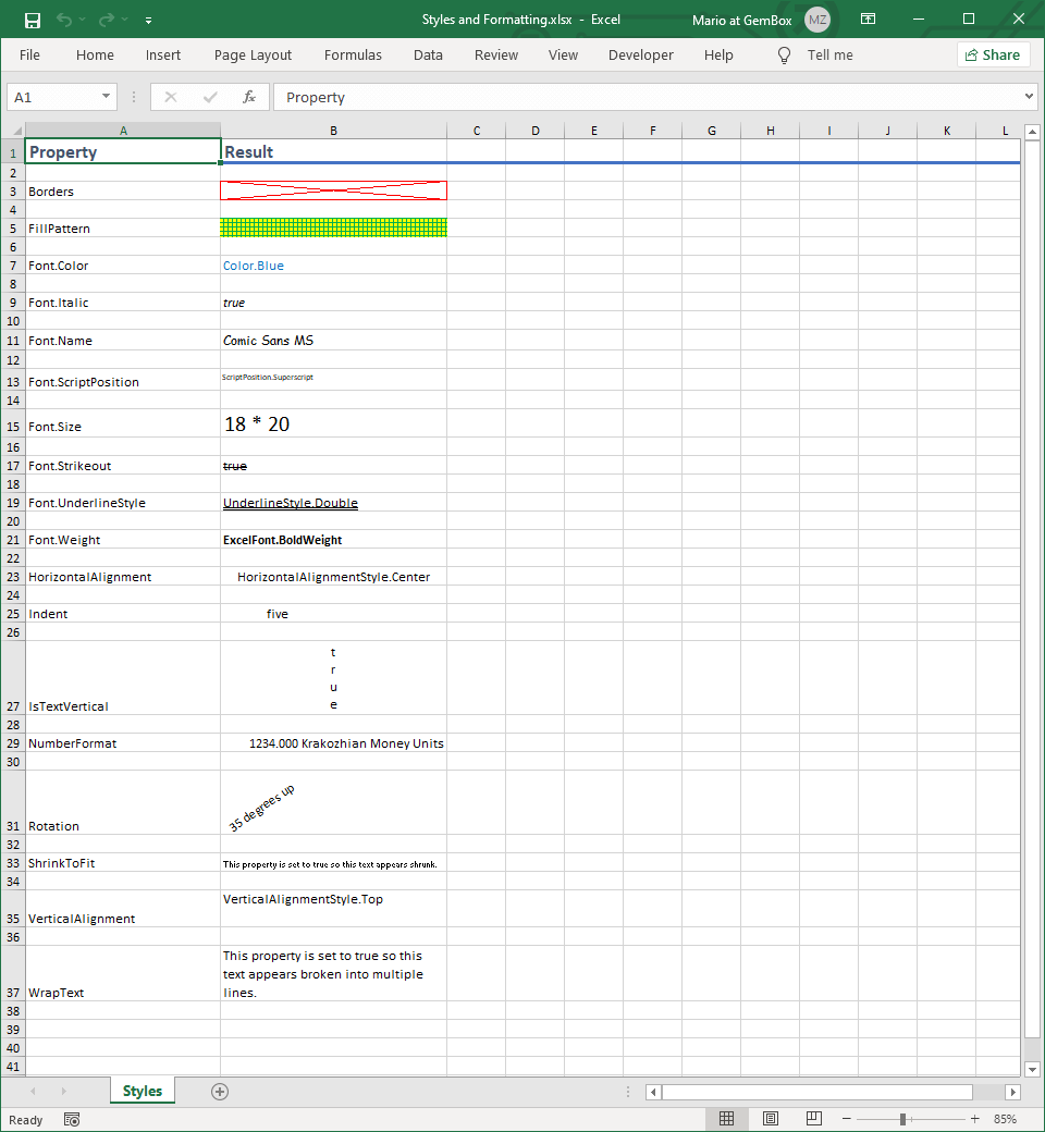 Excel Cell Number Format In C And VB NET Excel Cell Number Format In C And VB NET