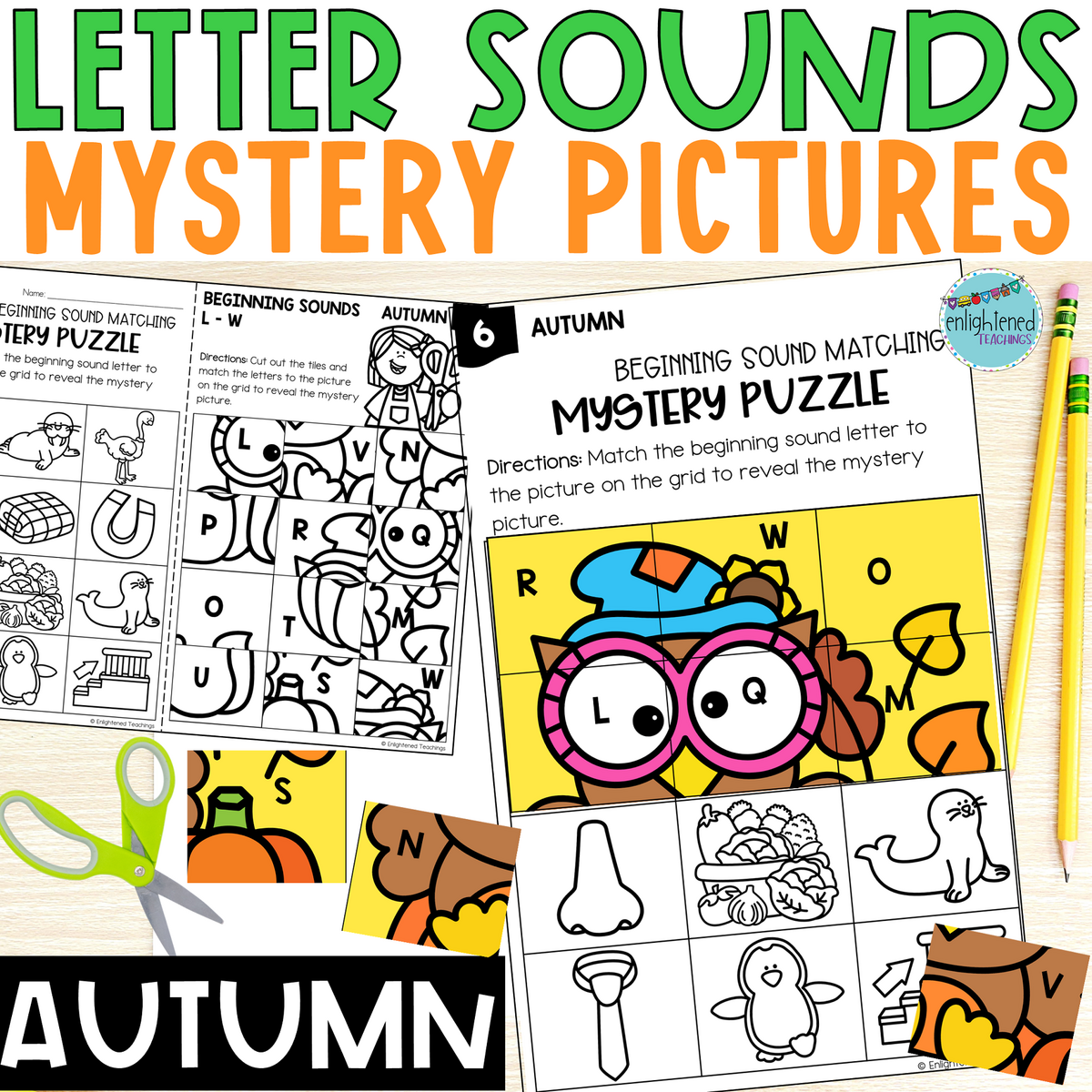 Fall Beginning Sounds Worksheets Autumn Initial Sounds Cut Paste Made By Teachers Fall Beginning Sounds Worksheets Autumn Initial Sounds Cut Paste Made By Teachers