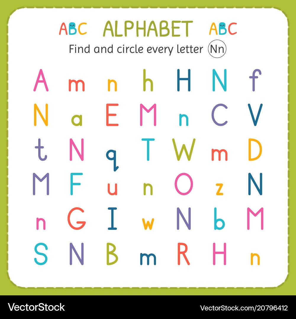 Letter N Worksheets Alphabet Worksheets Preschool Worksheets Homeschool Worksheet Letter Worksheet Early Literacy Worksheet Etsy