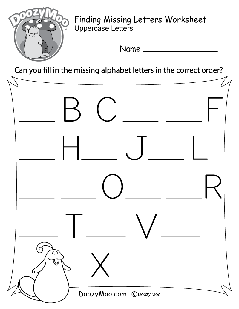 Find Letter A Free Worksheet For Kids SKOOLGO