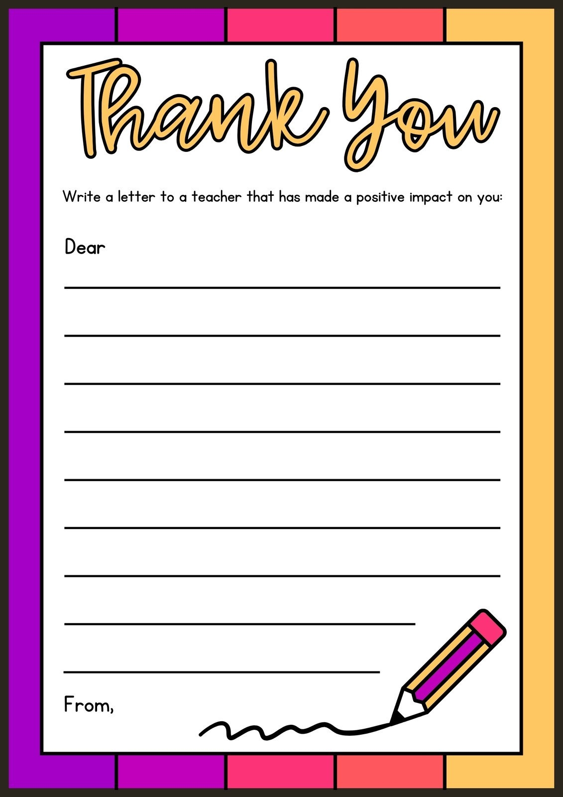 Free And Customizable Teacher Appreciation Templates Canva Free And Customizable Teacher Appreciation Templates Canva
