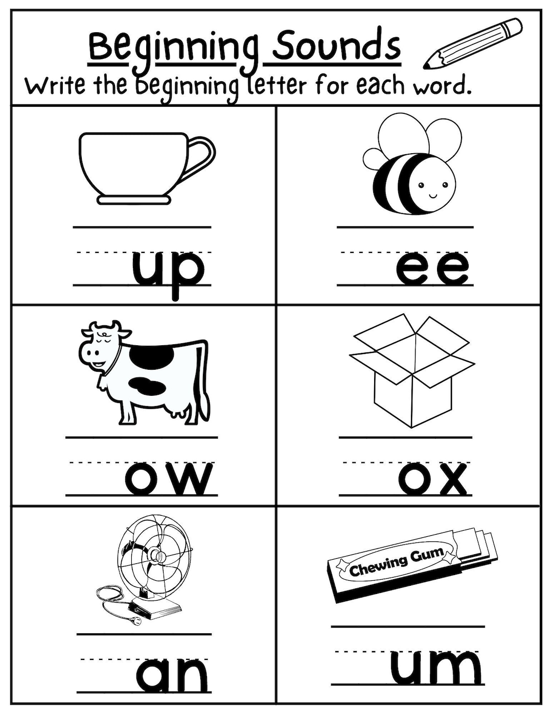 Free And Fun Beginning Sounds Worksheets For Preschools Worksheets Library Free And Fun Beginning Sounds Worksheets For Preschools Worksheets Library