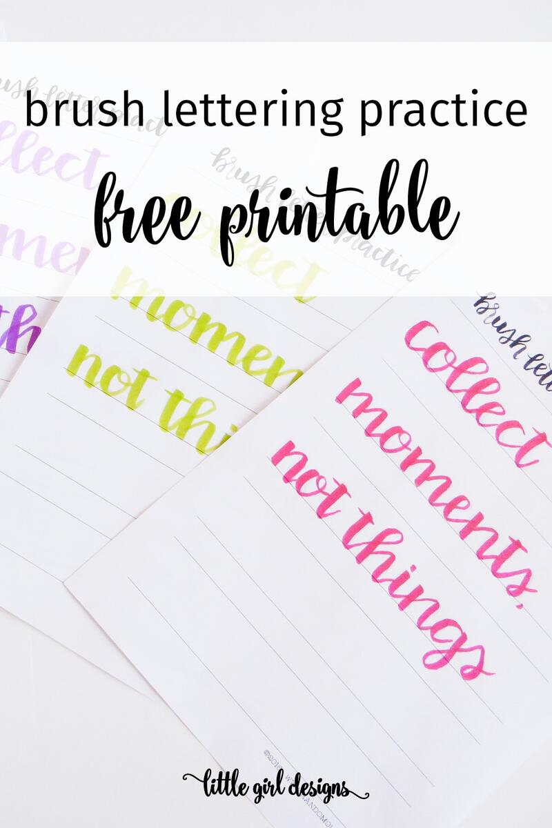 Free Brush Lettering Practice Sheet Jennie Moraitis Free Brush Lettering Practice Sheet Jennie Moraitis