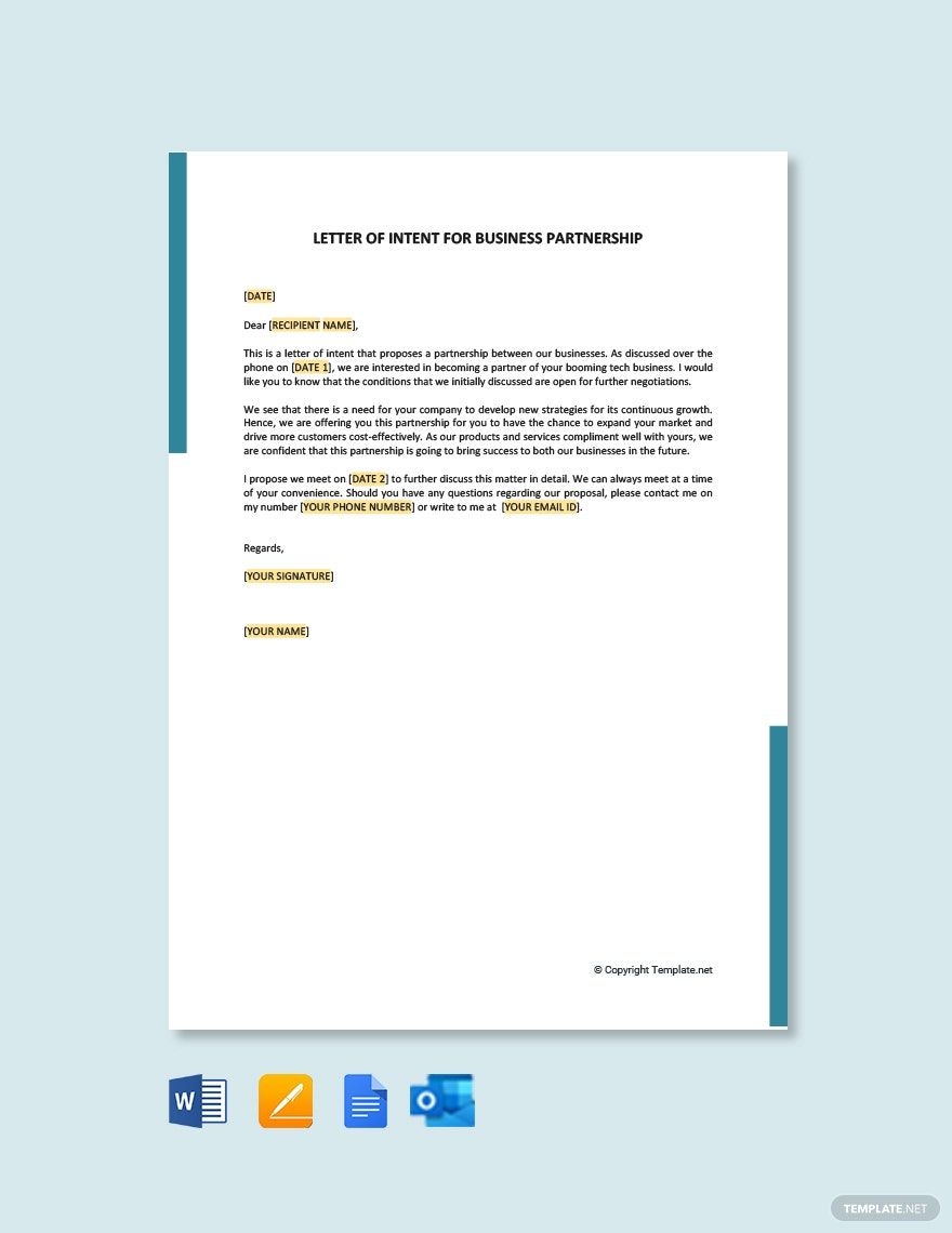 Free Editable Letter Templates In PDF To Download Free Editable Letter Templates In PDF To Download