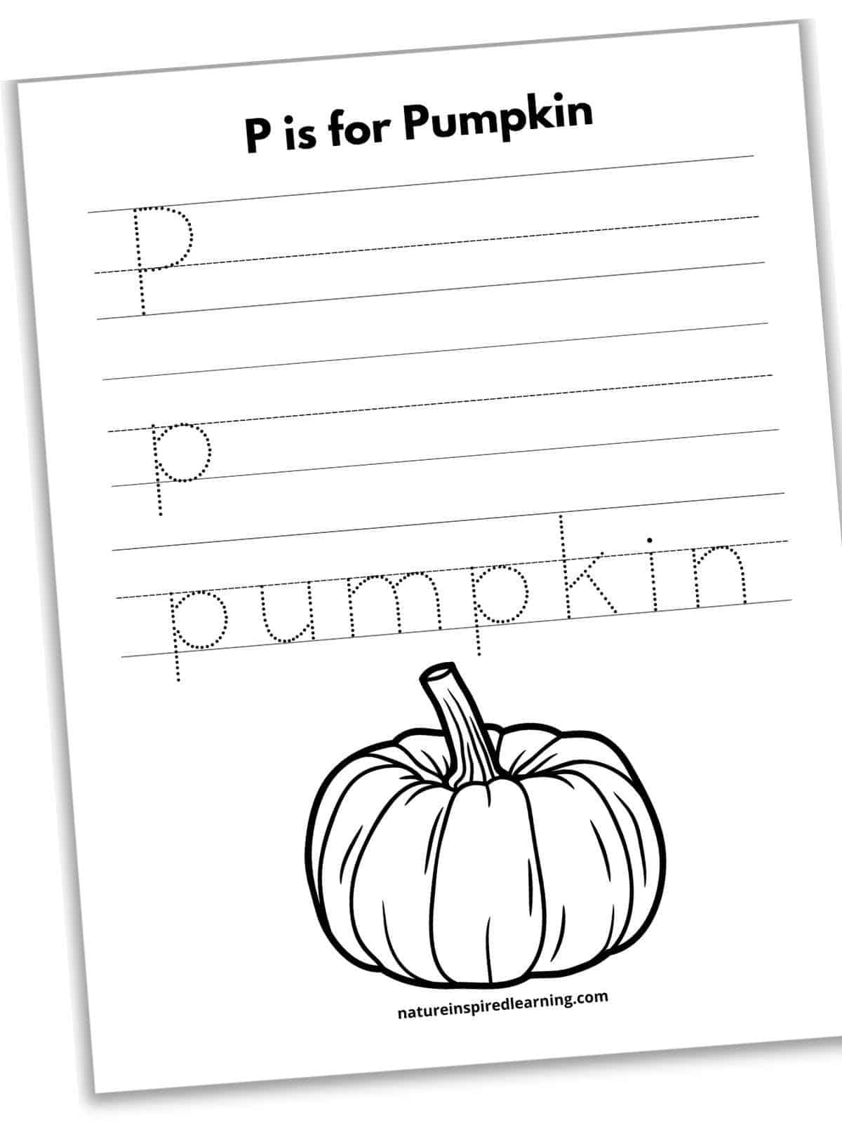 Free Letter P Tracing Worksheets Nature Inspired Learning Free Letter P Tracing Worksheets Nature Inspired Learning