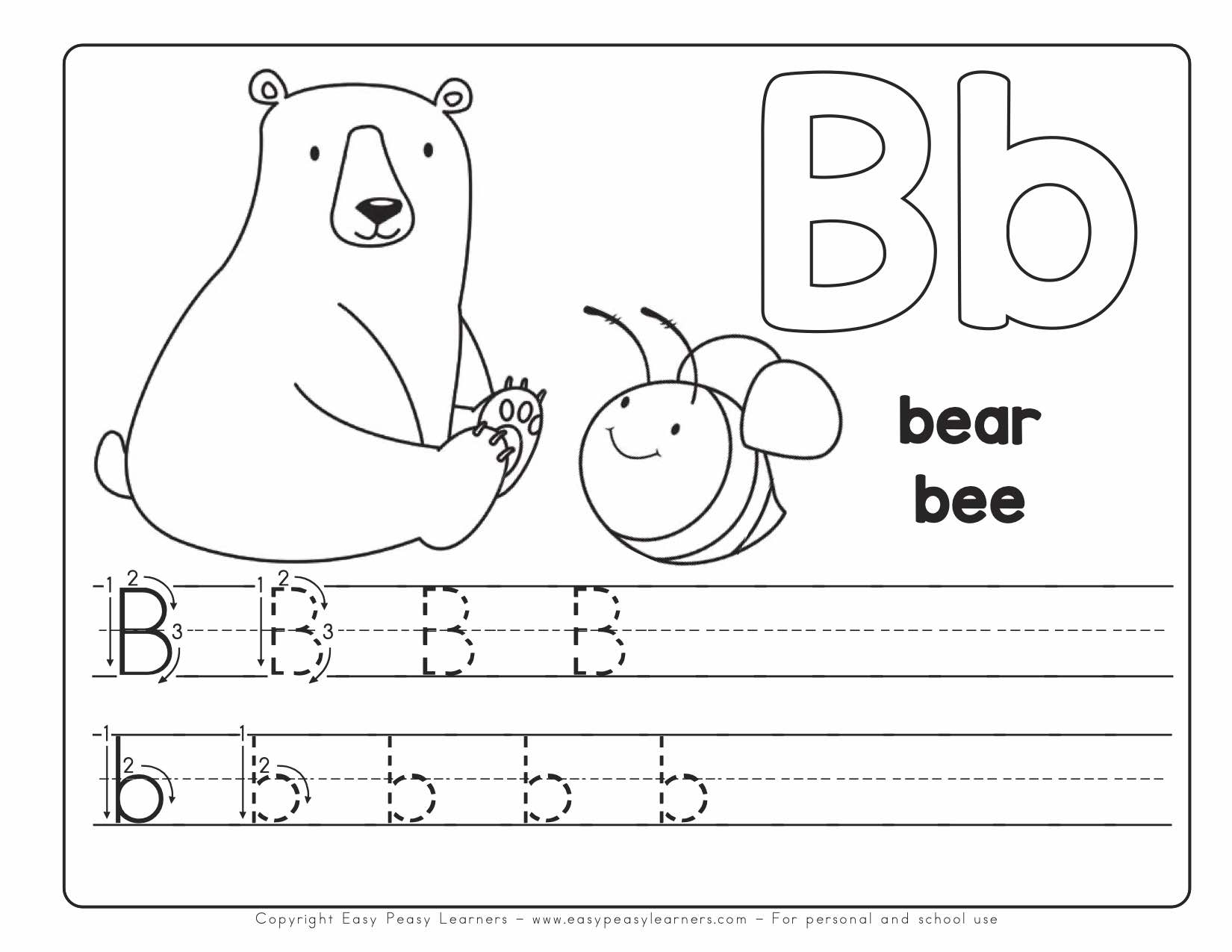 Letter A Mini Coloring Book Free Printable PDF Ezpzphonics