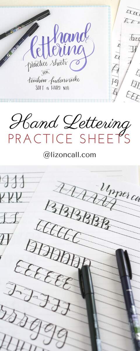 Free Printable Hand Lettering Practice Sheets Free Thanksgiving Hand Lettering Practice Ruffles And Rain Boots