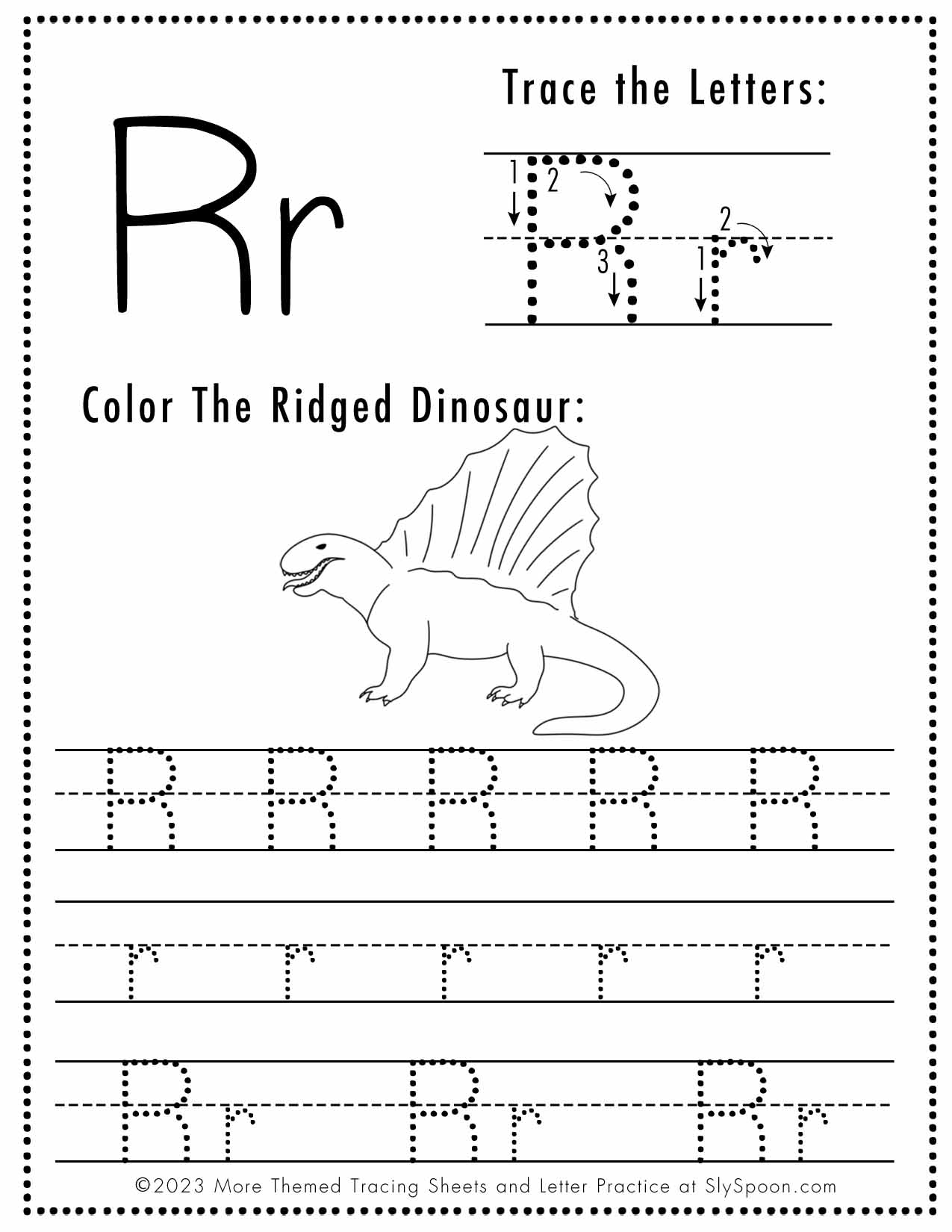 Free Printable Letter R Worksheets Sly Spoon Free Printable Letter R Worksheets Sly Spoon