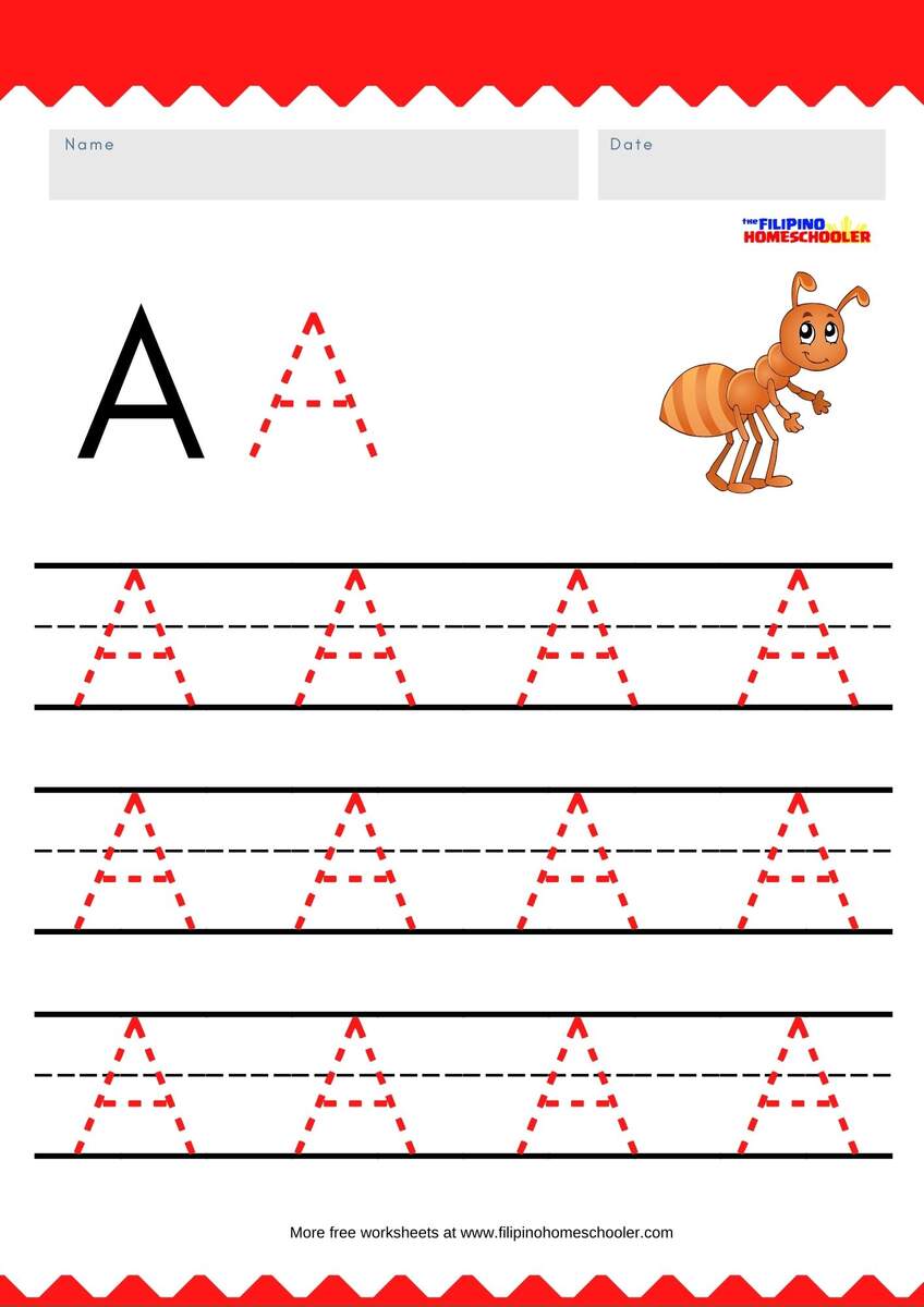 Free Uppercase Vowel Tracing Worksheets The Filipino Homeschooler Free Uppercase Vowel Tracing Worksheets The Filipino Homeschooler