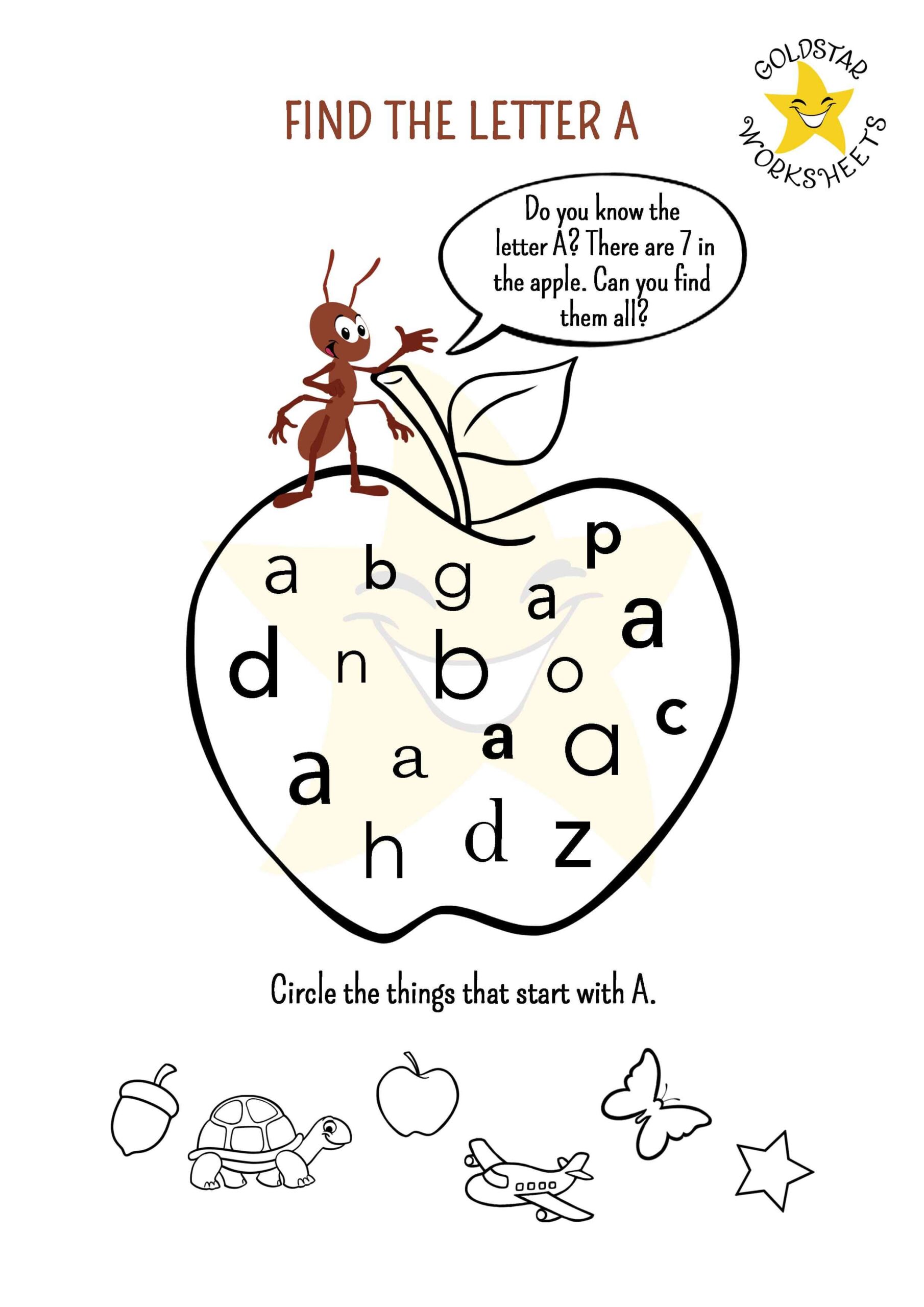 Beginning Sounds Worksheets Superstar Worksheets
