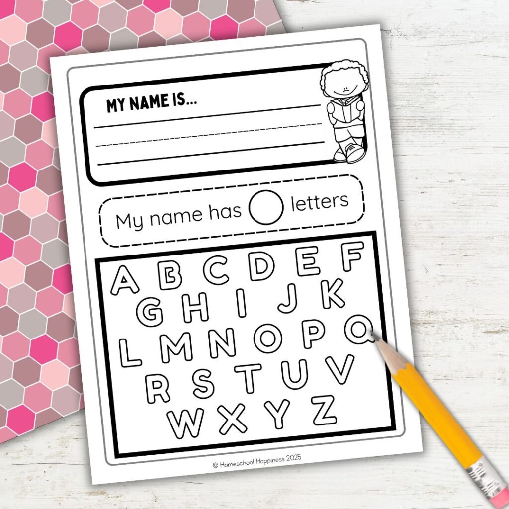 Fun Free Letters In My Name Activity For Early Learners Fun Free Letters In My Name Activity For Early Learners